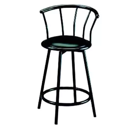 Black Bar Stool with back - only 12