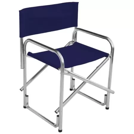 Navy Blue Director Chair with arms