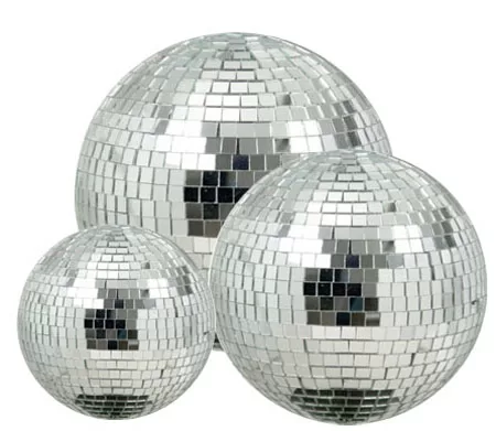 Mirror Ball (includes x2 lights) 50cm - self install