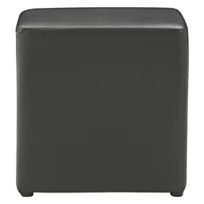 Black Square Ottomans