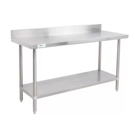 Stainless Steel Prep bench with splash back