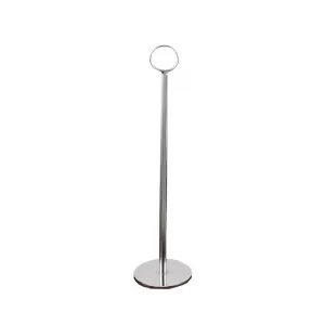 Chrome Table Number Stands 25cm