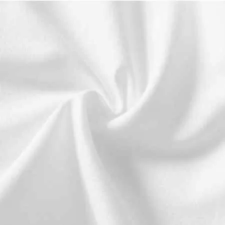 White tablecloth - suit 0.75m x 1.8m table (137cm x 275cm)