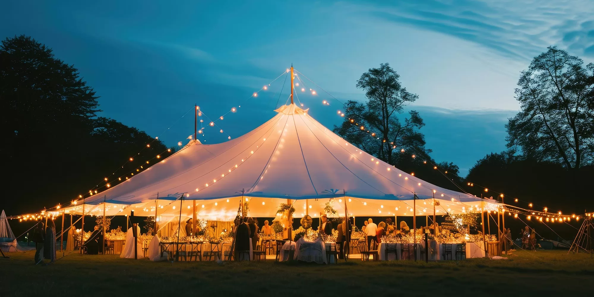 Perrys Sunshine Coast Event Hire sailcloth marquee