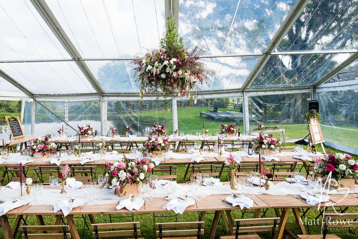 wedding-clear-pavillion-bistro-chair-wood-table - matt rowe